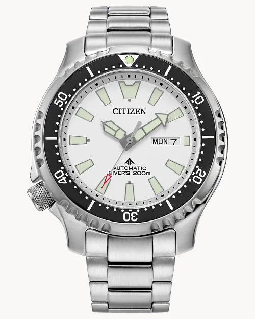 Promaster Dive Automatic White Dial Stainless Steel Bracelet Promaster Dive Automatic White Dial Stainless Steel Bracelet